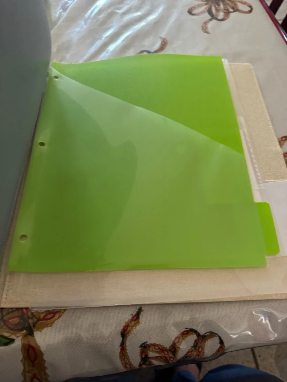 3-Ring Binder - Cream 2